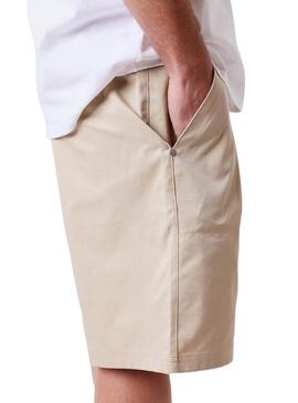Shorts chinos Project x Paris Hustle beige para homem