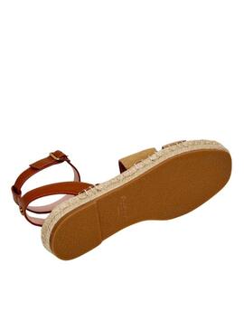 Sandálias Pepe Jeans Auri bege para mulher