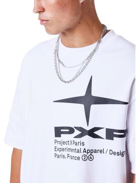 Camiseta Project x Paris Idea branca para homem