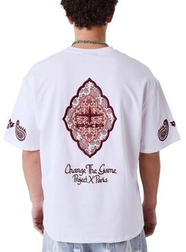 Camisa Project x Paris Evasion branca para homens