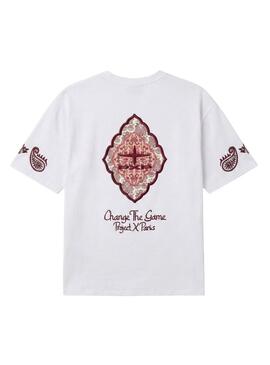 Camisa Project x Paris Evasion branca para homens