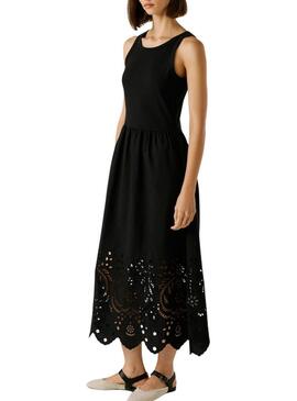 Vestido Pepe Jeans Naomi preto para mulher