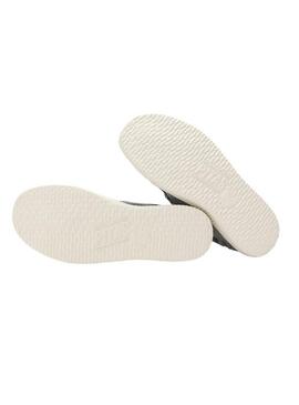 Sapatos Wallabi Walkin Pitas lavados cinza para homem