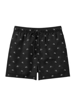 Calção Calvin Klein Jeans Covered preto para homem.