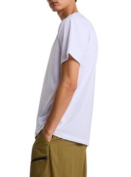 Camiseta The North Face Celebration branca para homem.