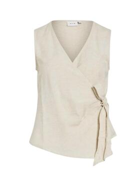 Top Vila Prisilla branco para mulher