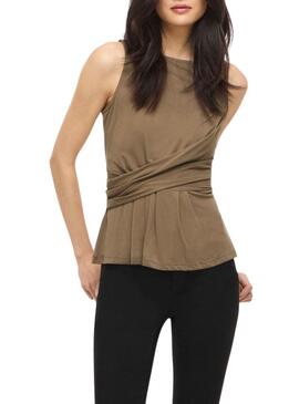 Top Vila Modala torrado para mulher