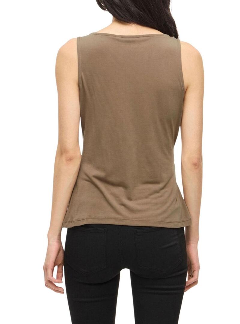 Top Vila Modala torrado para mulher