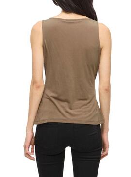 Top Vila Modala torrado para mulher