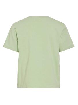 Camiseta Vila Nora verde para mulher.