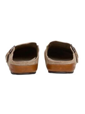 Tamancos Pepe Jeans Corby bege para homens