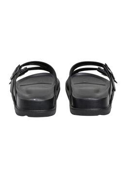 Sandálias Pepe Jeans Ocean Brand preto para homem.