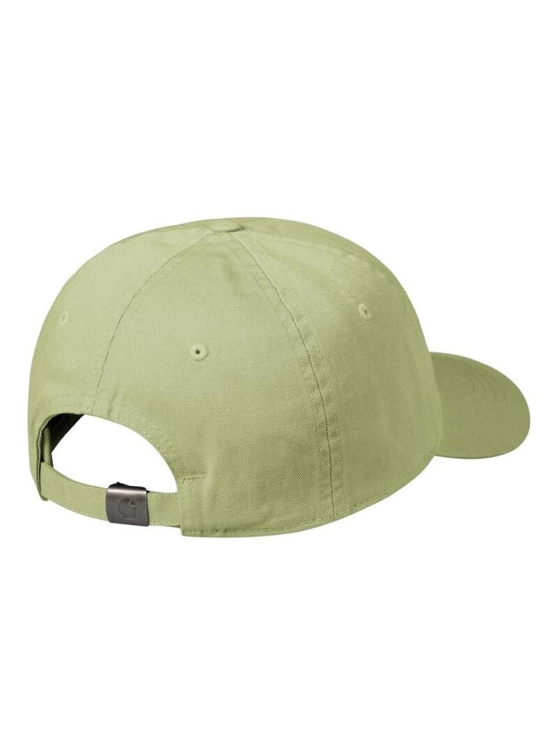 Boné Carhartt Madison Logo verde para homem e mulher.