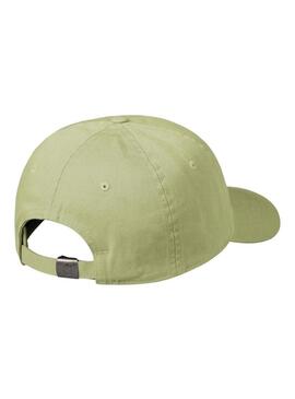 Boné Carhartt Madison Logo verde para homem e mulher.