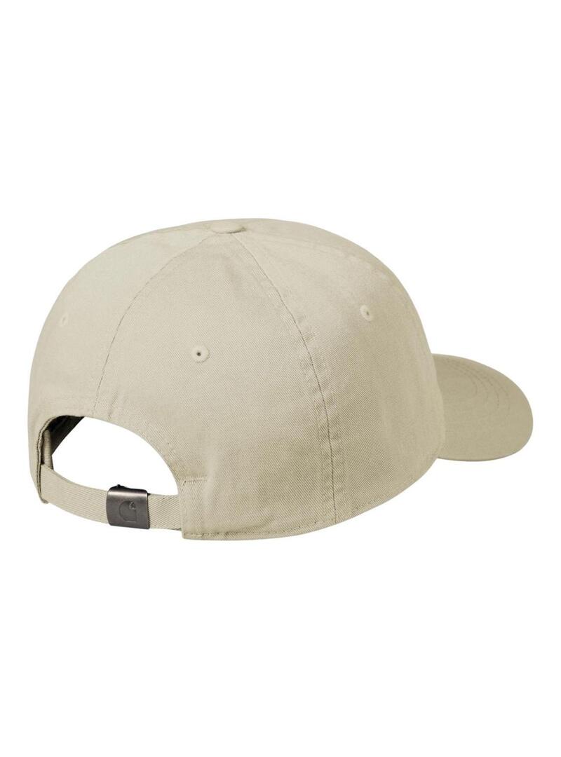 Boné Carhartt Madison Logo bege para mulher e homem.