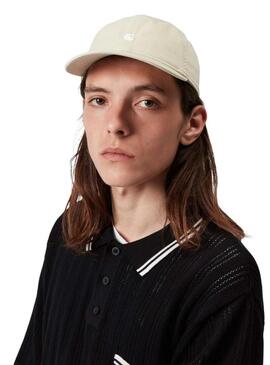 Boné Carhartt Madison Logo bege para mulher e homem.
