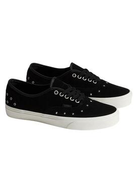 Sapatos Vans Metal preto para mulher.