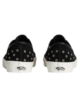 Sapatos Vans Metal preto para mulher.
