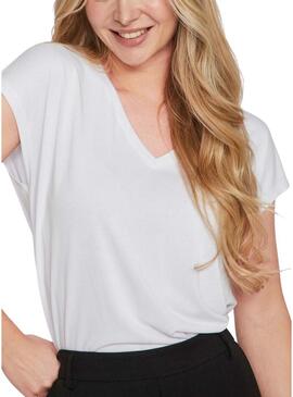 Camiseta Vila Vimodala branca para mulher.