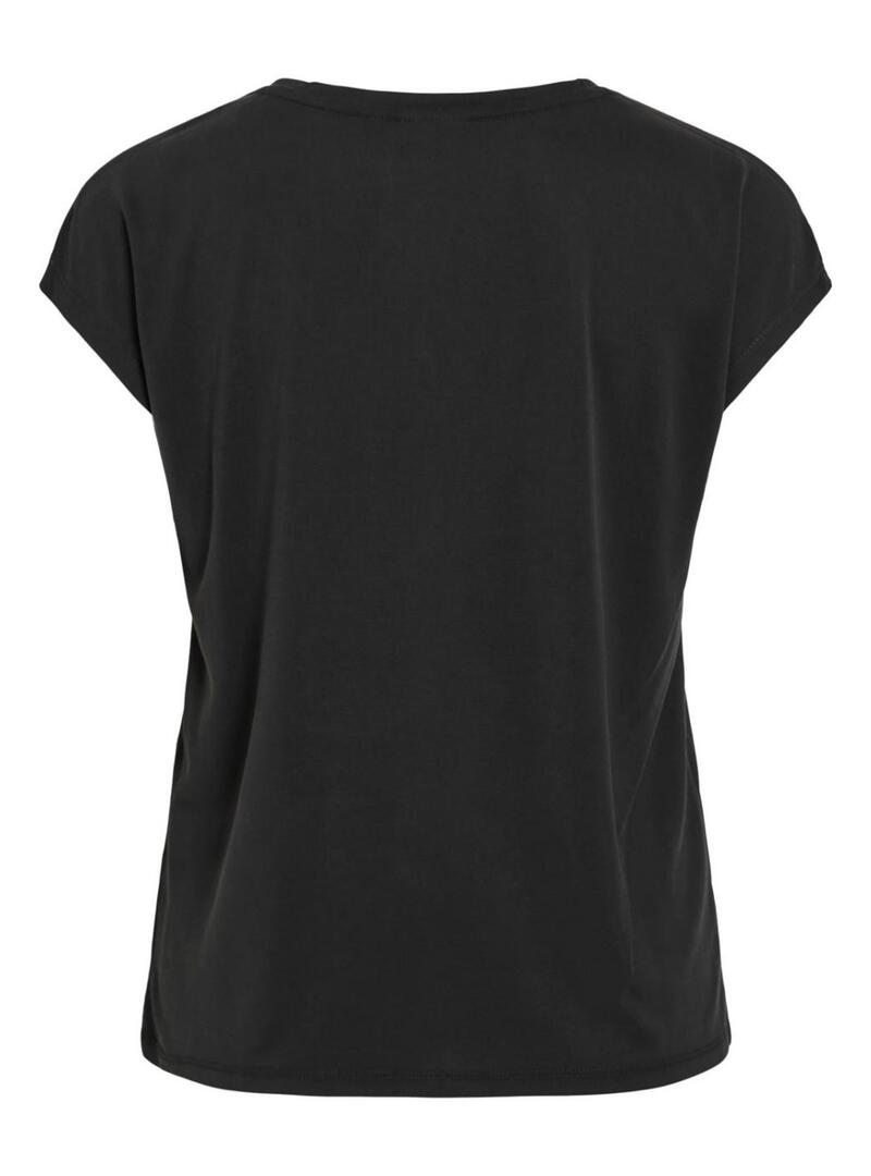 Camisola preta Vila Vimodala para mulher.