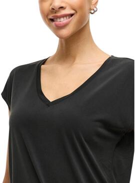 Camisola preta Vila Vimodala para mulher.