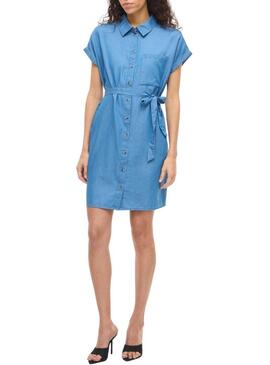 Vestido de ganga Vila Vinori para mujer.