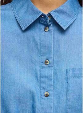 Vestido de ganga Vila Vinori para mujer.