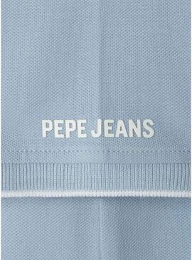 Camisa Pepe Jeans Hayden azul céu para menino.