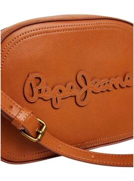 Bolsa Pepe Jeans Danara marrom para mulher