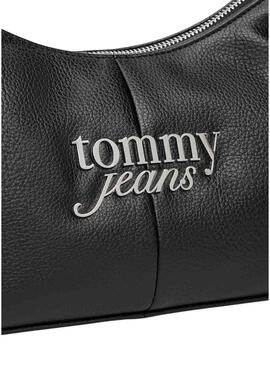 Bolsa Tommy Jeans Bold preta para mulher