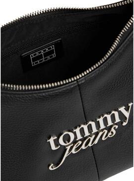 Bolsa Tommy Jeans Bold preta para mulher