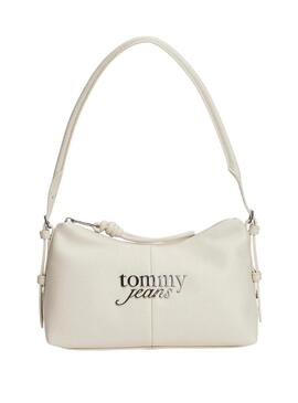 Bolsa Tommy Jeans Bold branca para mulher
