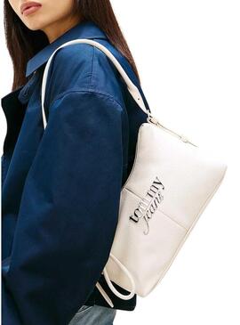 Bolsa Tommy Jeans Bold branca para mulher