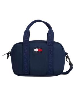 Bolsa Tommy Jeans Daily crossover azul para mulheres