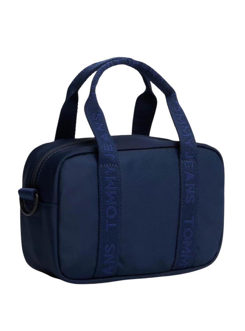 Bolsa Tommy Jeans Daily crossover azul para mulheres