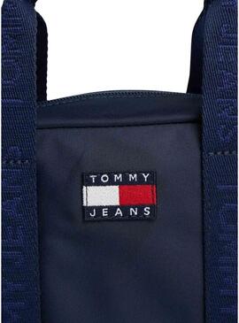 Bolsa Tommy Jeans Daily crossover azul para mulheres