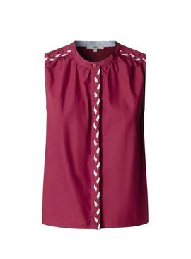 Blusa Pepe Jeans Brita rosa fúcsia para mulher