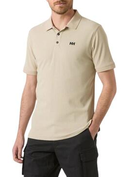 Polo Helly Hansen Driftline bege para homem