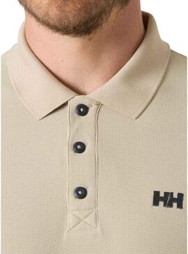 Polo Helly Hansen Driftline bege para homem