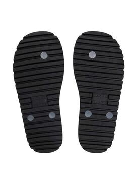 Chinelos de goma Tommy Jeans Cleated Jelly para mulher