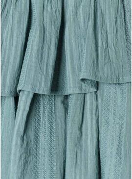 Saia Pepe Jeans Hazel azul para menina