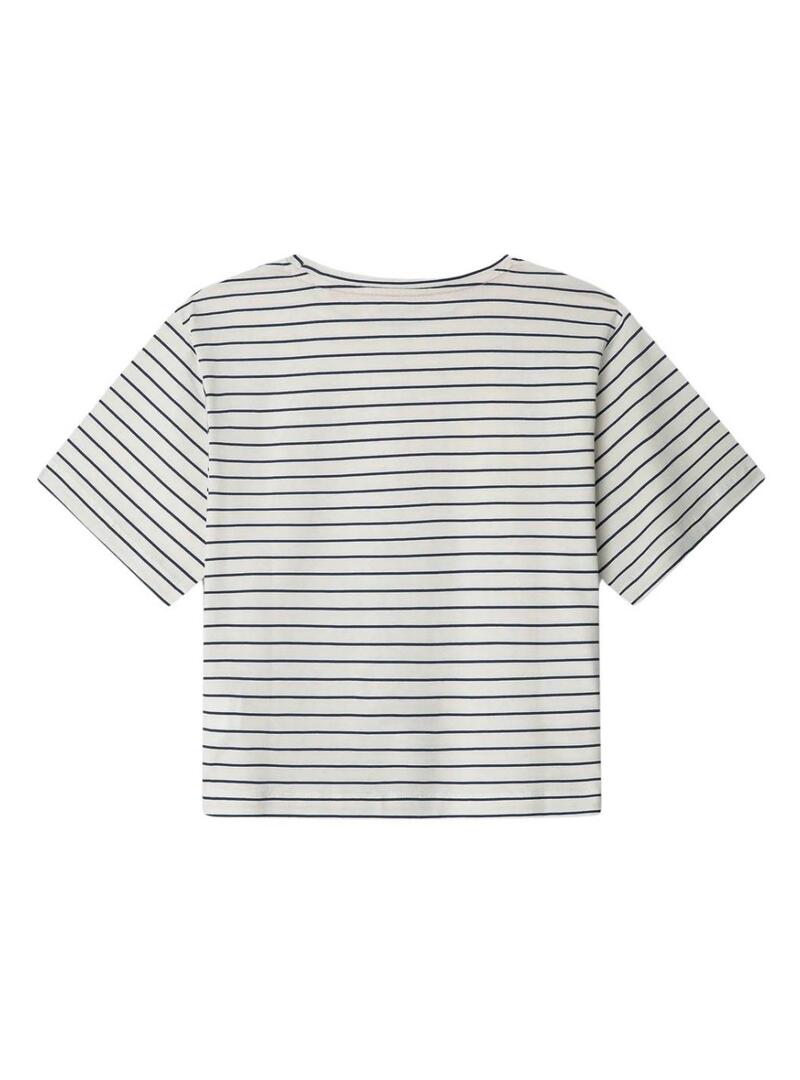Camiseta Pepe Jeans Gertrudis listrada para menina