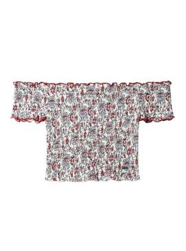 Top Pepe Jeans Gretel floral para menina