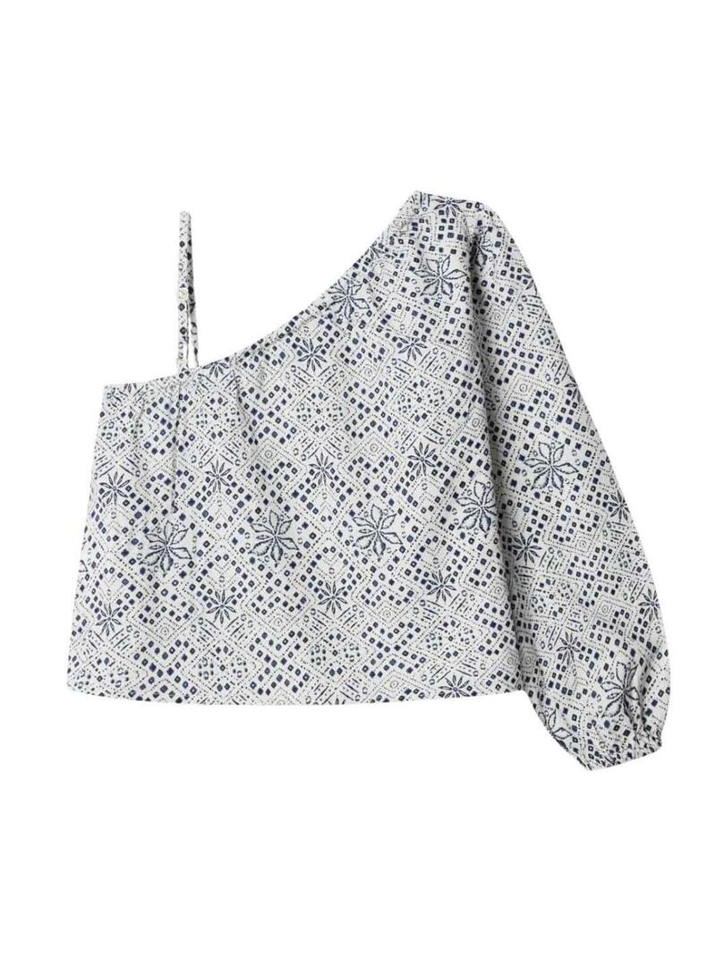 Top Pepe Jeans Irma estampado floral para menina.