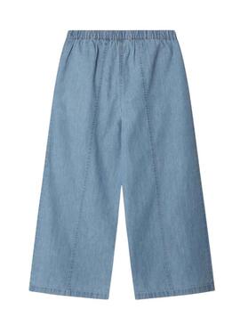 Calça Pepe Jeans Ivy azul jeans para menina.