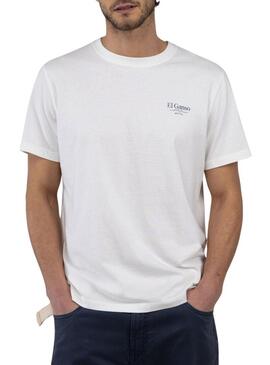 Camisa El Ganso Peixes branca para homem.