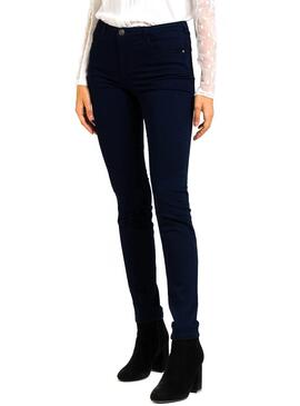 Calça Naf Naf Navy Skinny Para Mulher