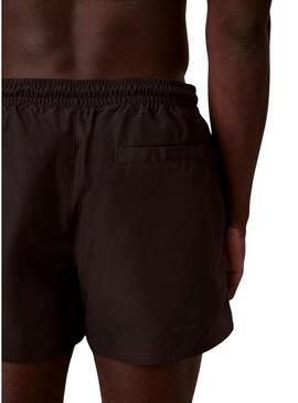 Calção Calvin Klein Jeans Drawstring preto para homem