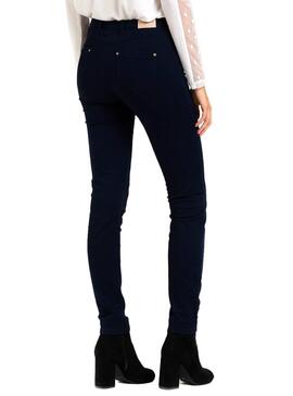 Calça Naf Naf Navy Skinny Para Mulher