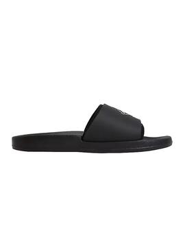 Chinelos Calvin Klein Jeans Slide preto para homem